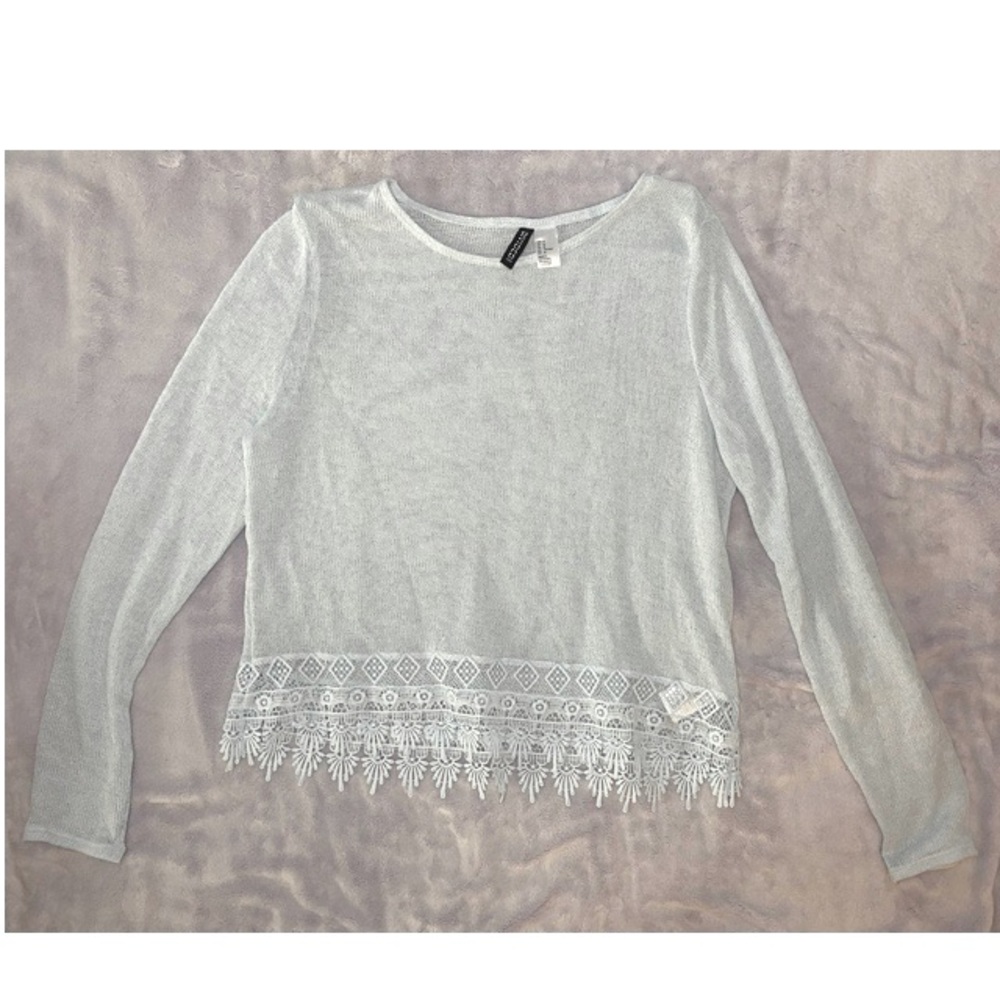 H&M, Size Medium, Light Blue